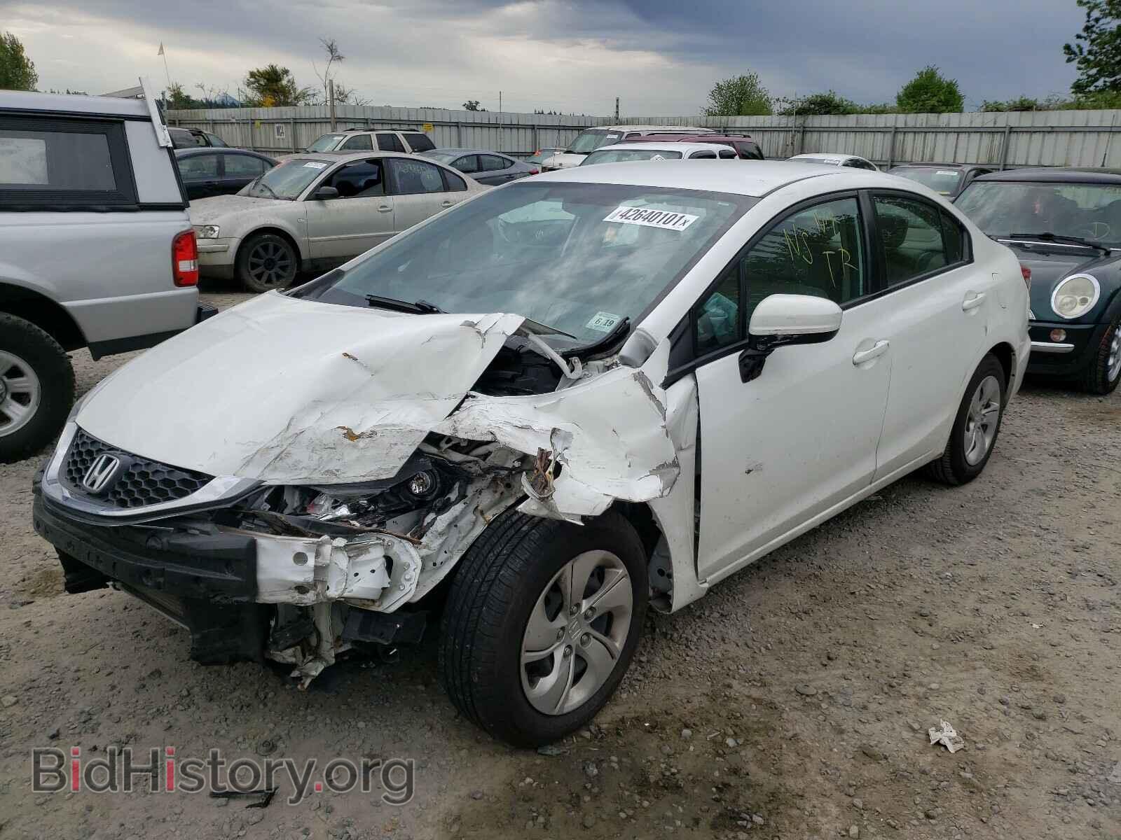 2014 HONDA CIVIC - VIN: 19XFB2F59EE226183 - Фото 2