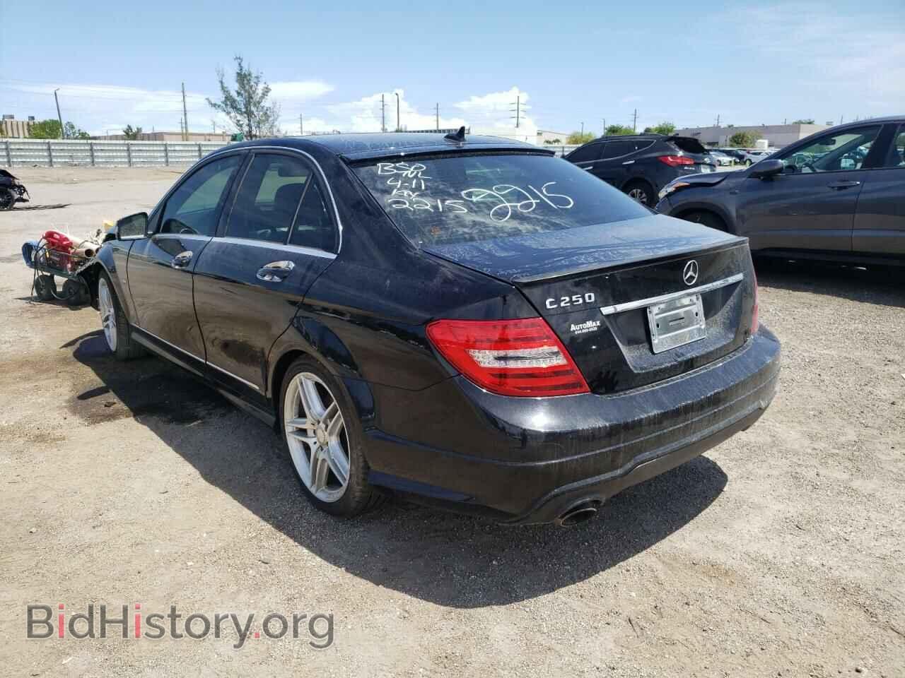 2012 MERCEDES-BENZ C-CLASS - VIN: WDDGF4HB5CA672215 - Фото 3