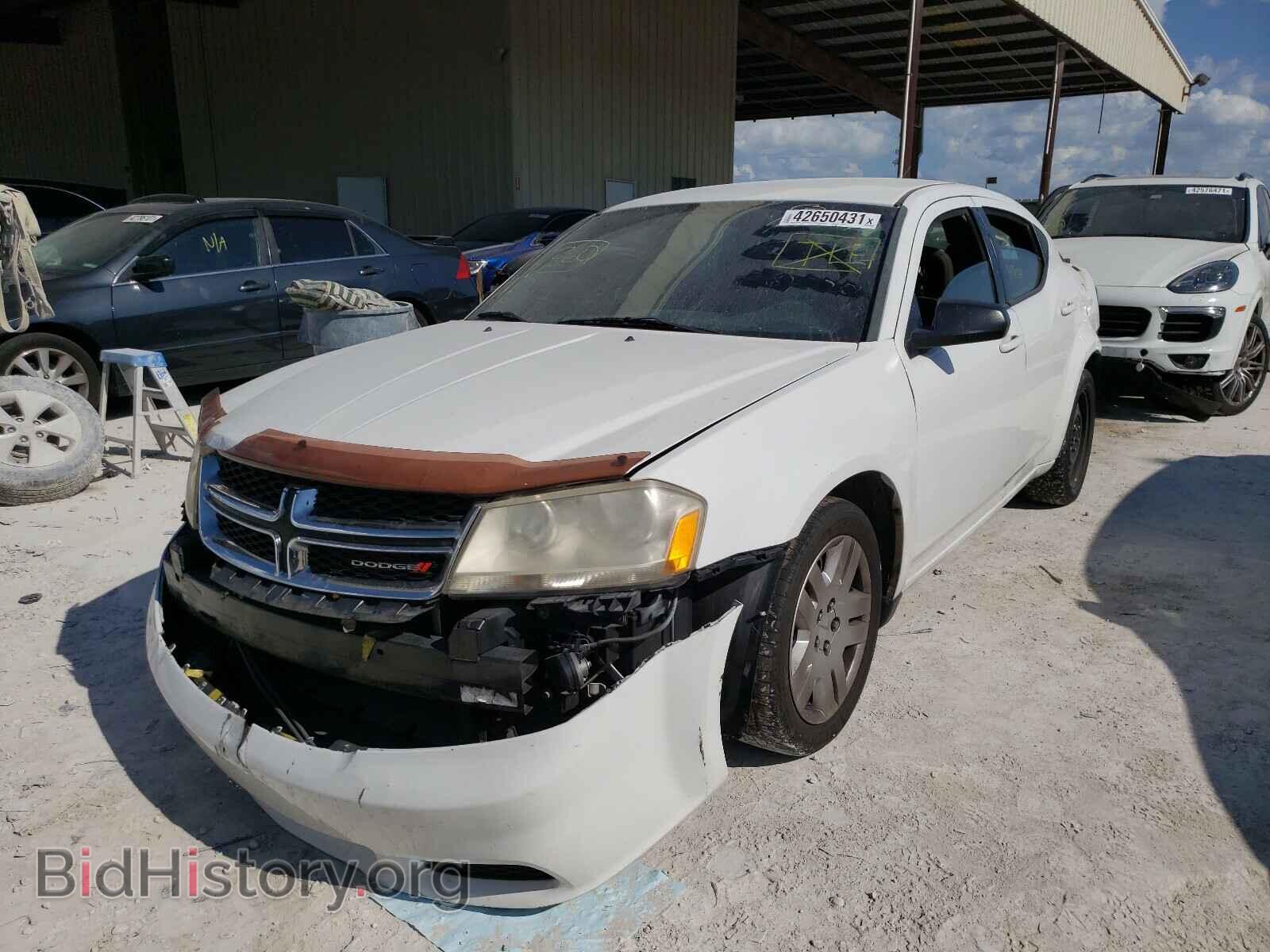 2014 DODGE AVENGER - VIN: 1C3CDZAB7EN153771 - Фото 2