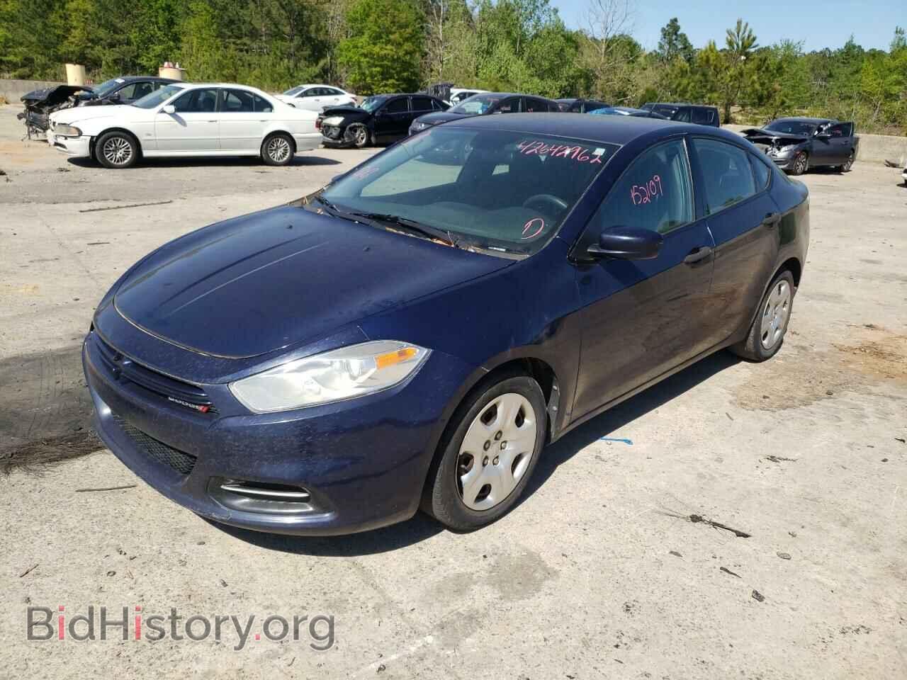 2013 DODGE DART - VIN: 1C3CDFAA8DD105366 - Фото 2