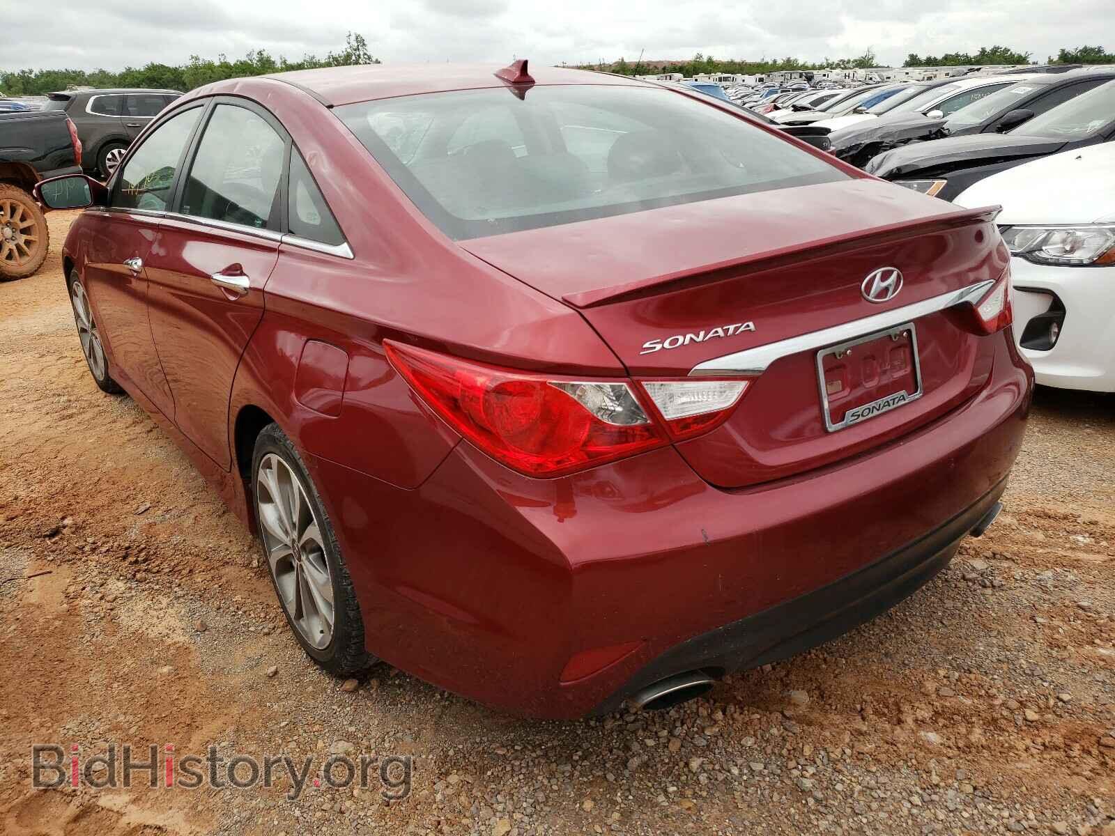 2014 HYUNDAI SONATA - VIN: 5NPEC4AC1EH813127 - Фото 3