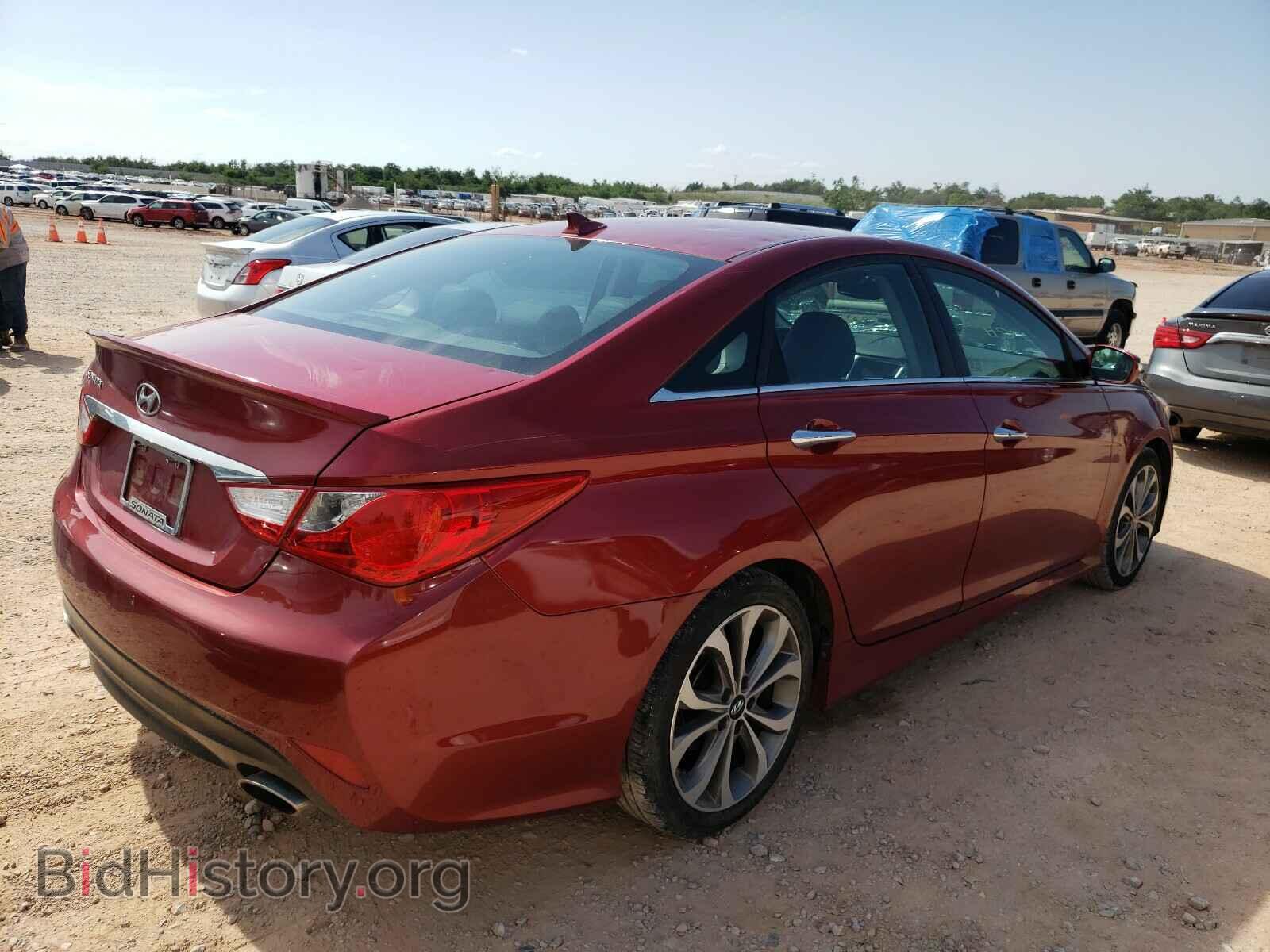 2014 HYUNDAI SONATA - VIN: 5NPEC4AC1EH813127 - Фото 4