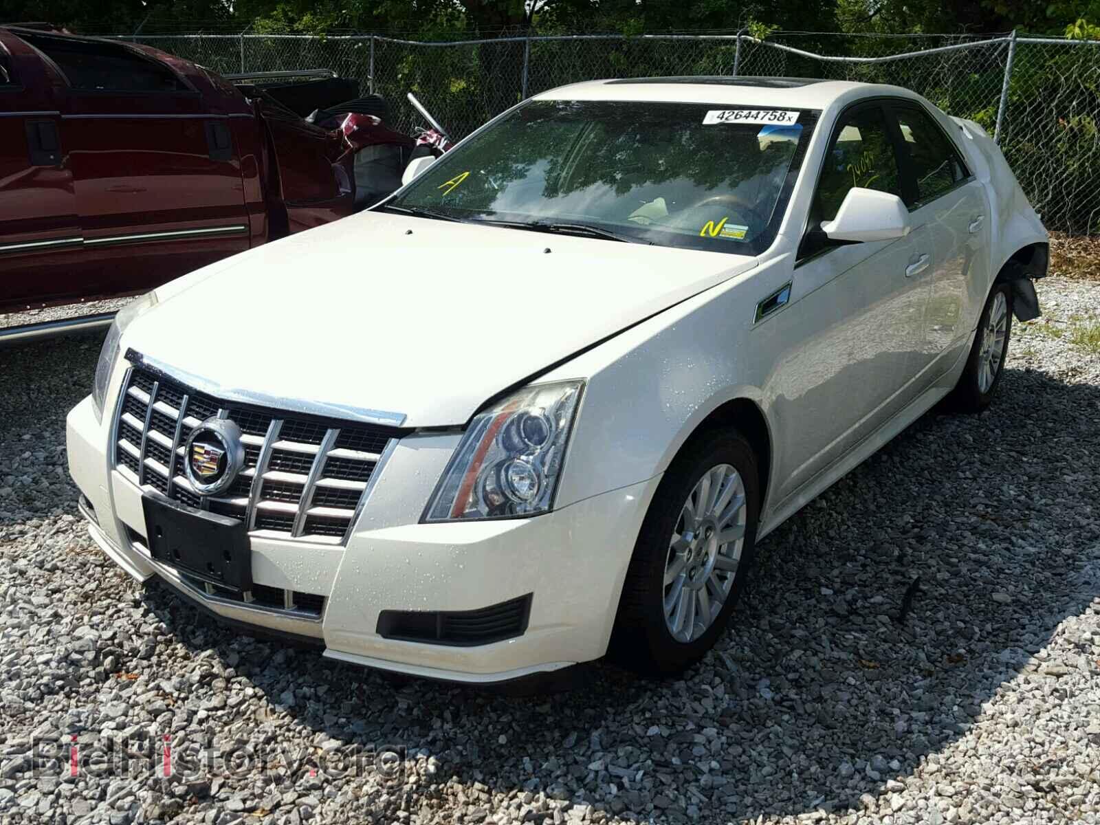 2012 CADILLAC CTS - VIN: 1G6DG5E5XC0155838 - Фото 2