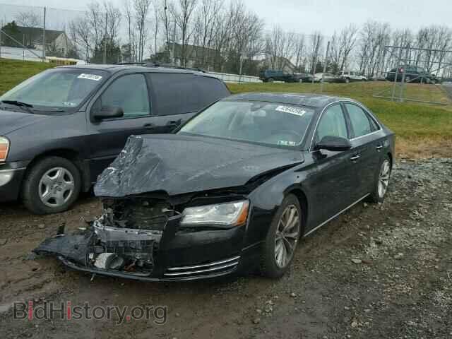 2014 AUDI A8 - VIN: WAUAGAFD9EN007004 - Фото 2
