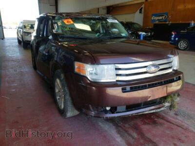 2010 Ford FLEX Flex SE, brown — VIN 2FMGK5BC2ABA29072, Copart
