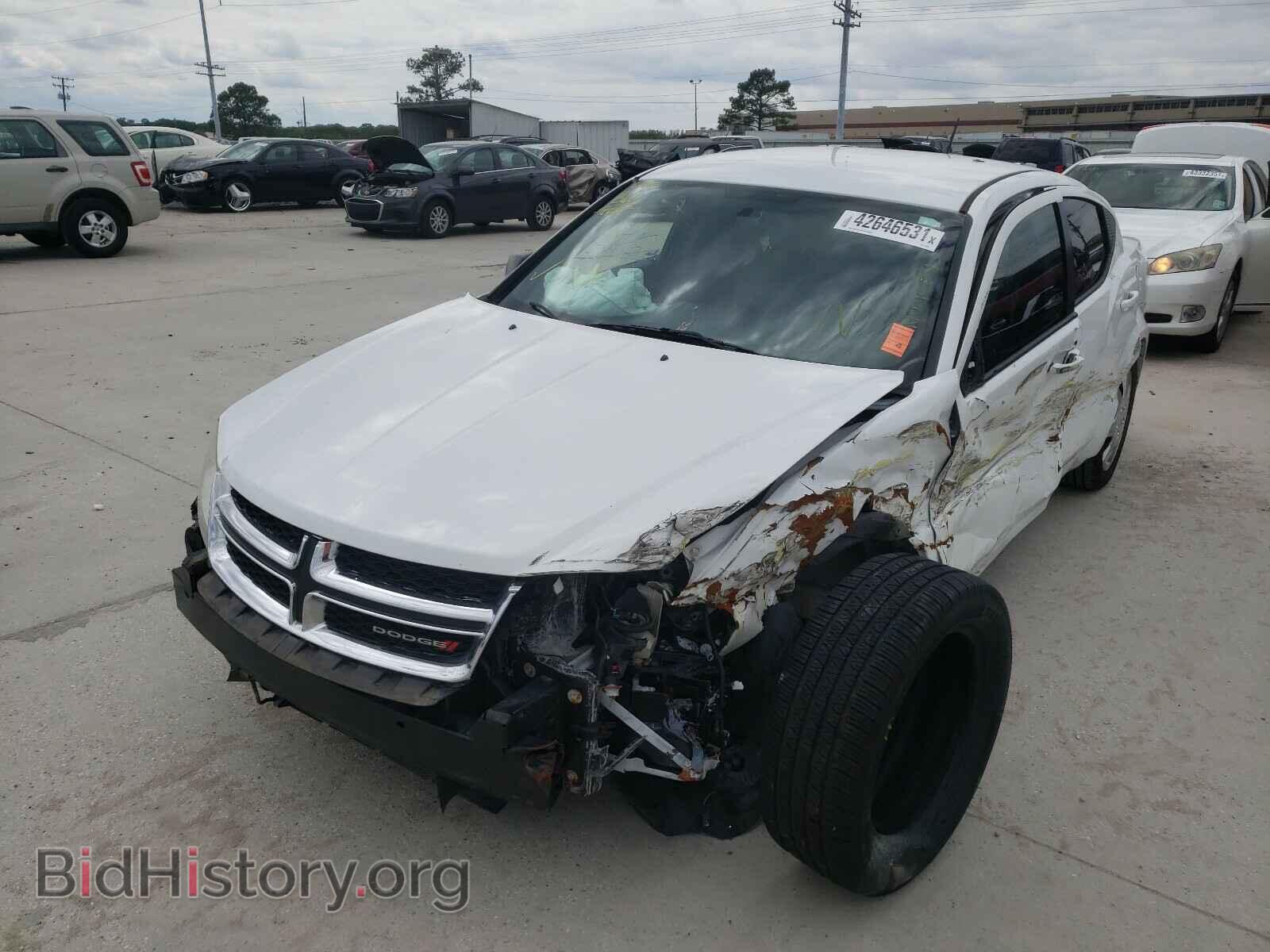 2014 DODGE AVENGER - VIN: 1C3CDZAB1EN126484 - Фото 2