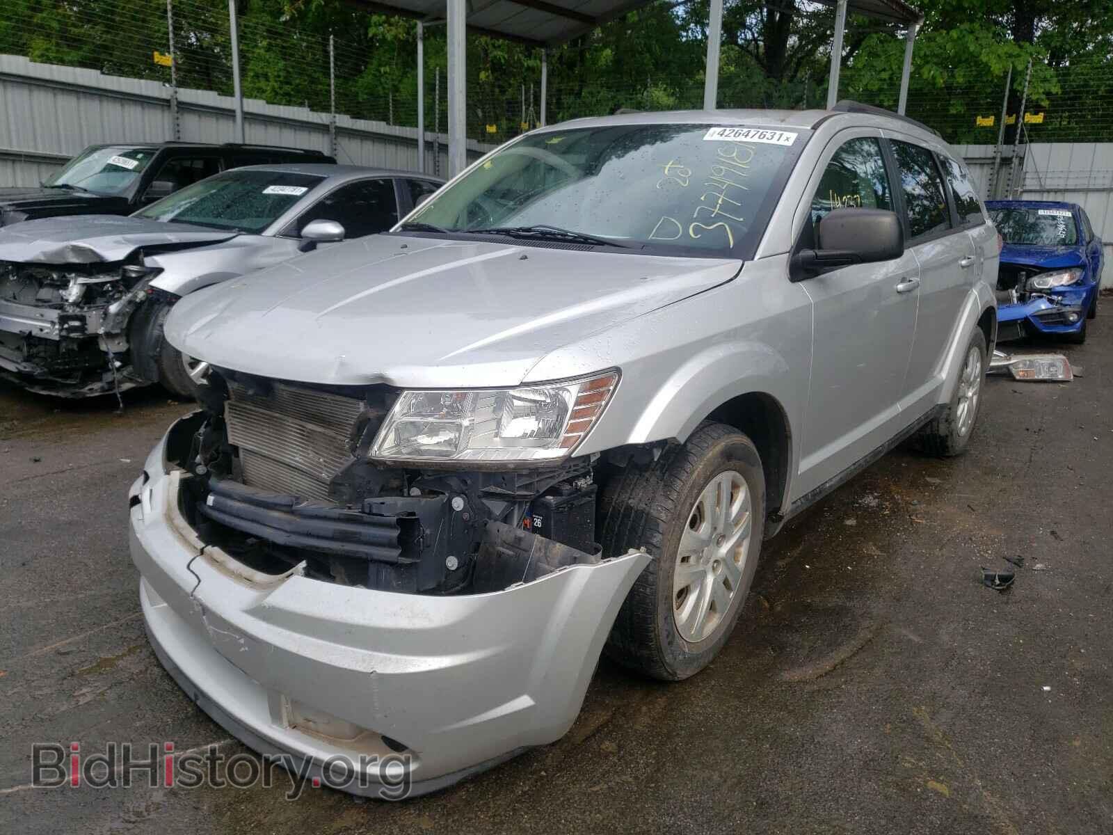 2014 DODGE JOURNEY - VIN: 3C4PDCAB2ET102673 - Фото 2