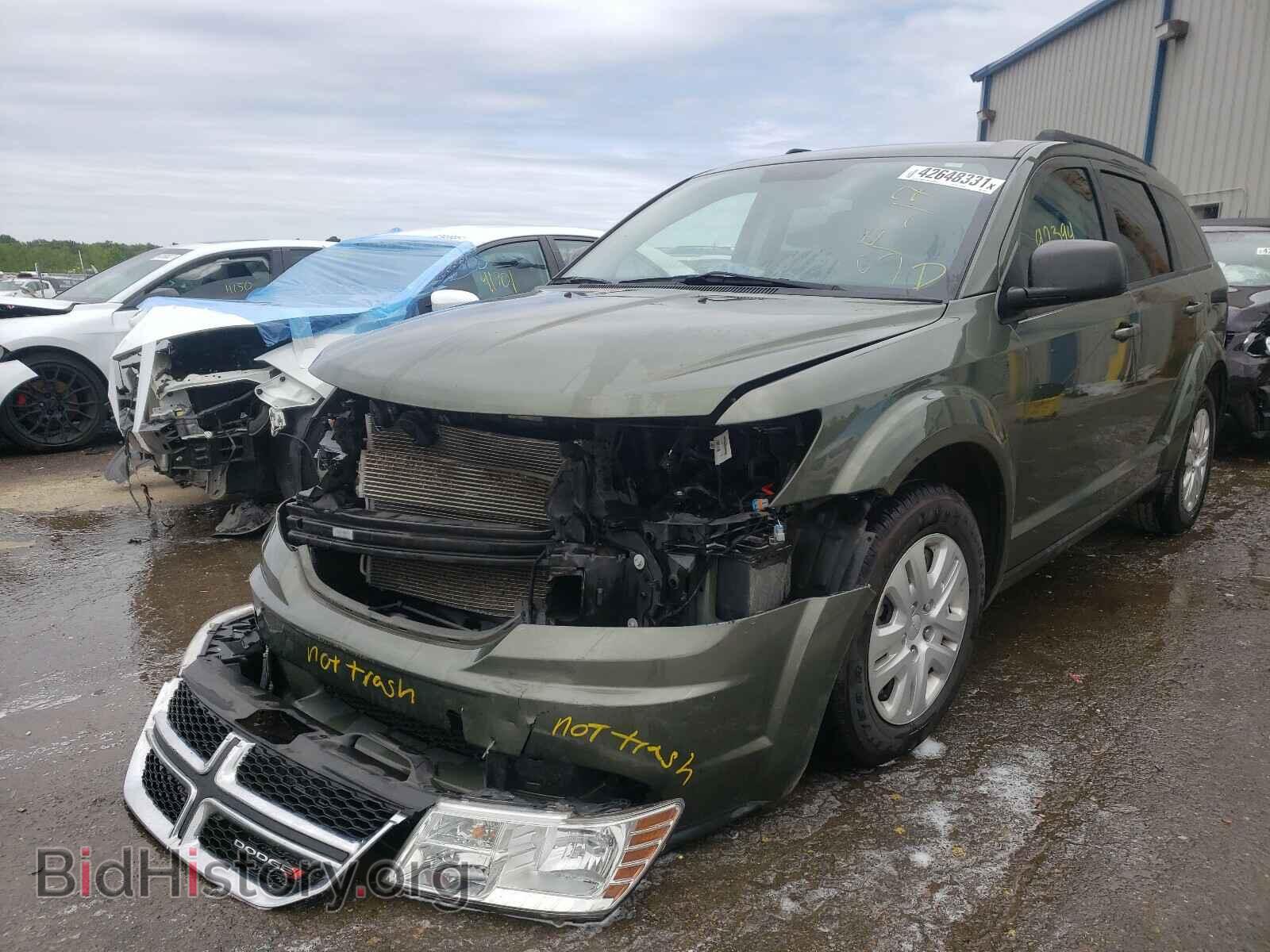 2017 DODGE JOURNEY - VIN: 3C4PDCAB5HT674048 - Фото 2