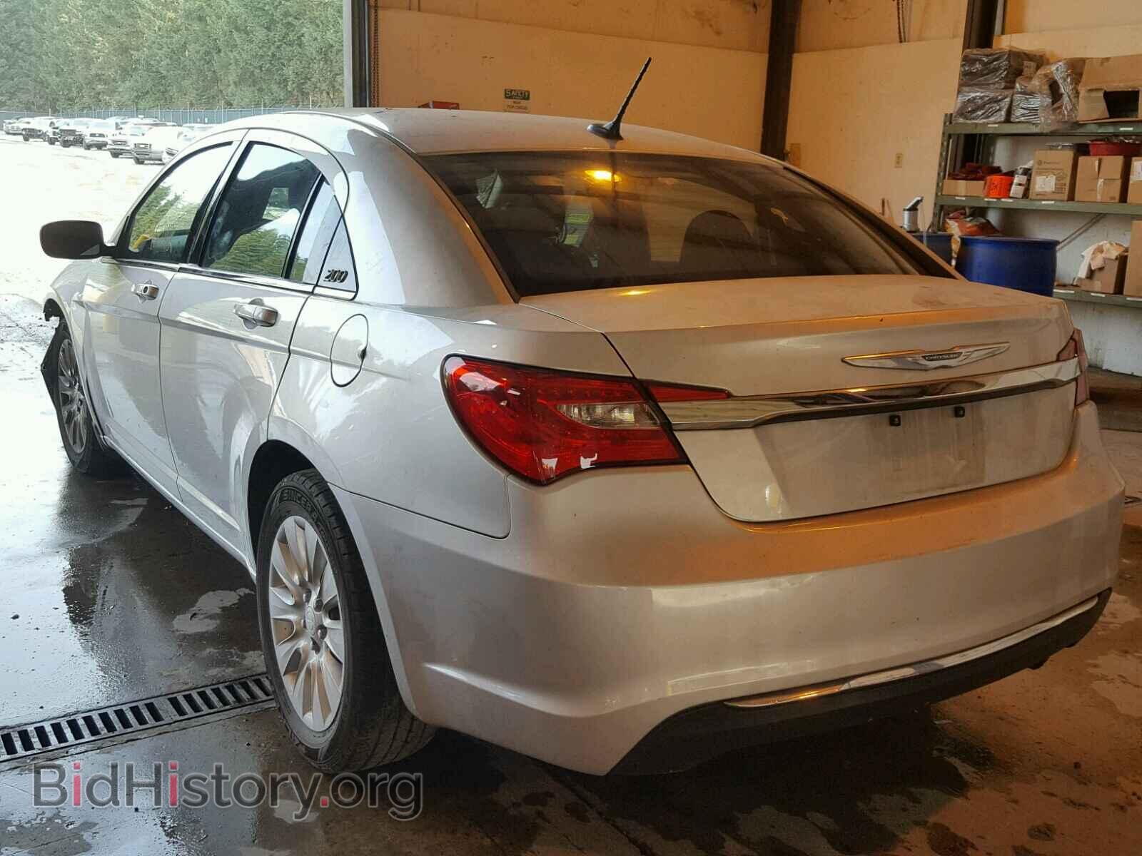 2012 CHRYSLER 200 - VIN: 1C3CCBAB5CN321155 - Фото 3