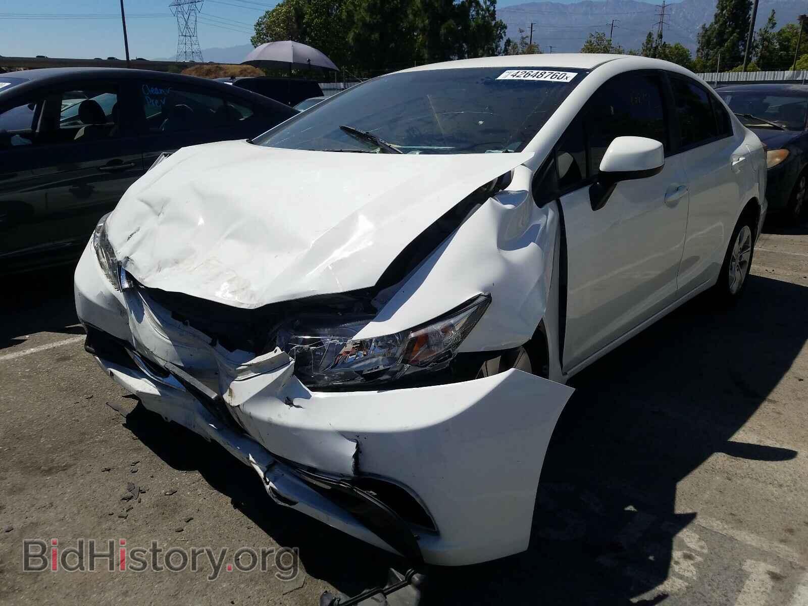 2013 HONDA CIVIC - VIN: 19XFB2F51DE281273 - Фото 2
