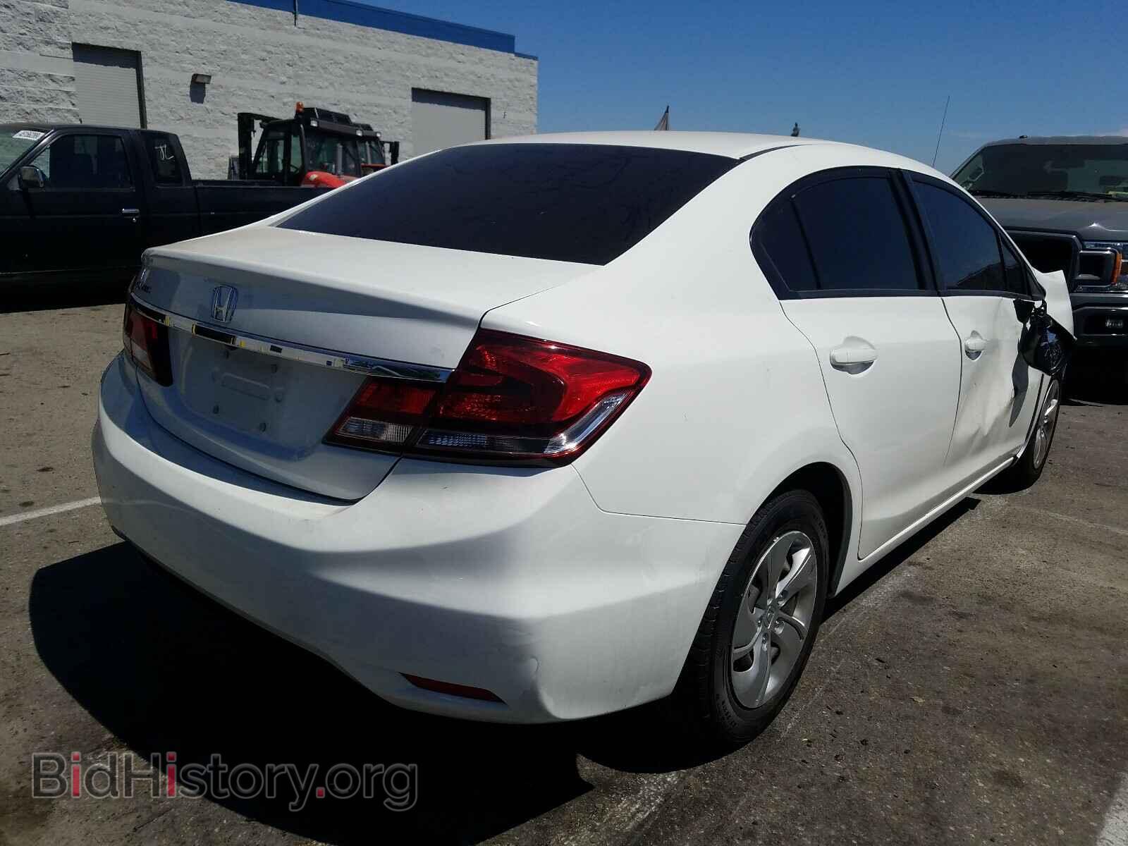 2013 HONDA CIVIC - VIN: 19XFB2F51DE281273 - Фото 4