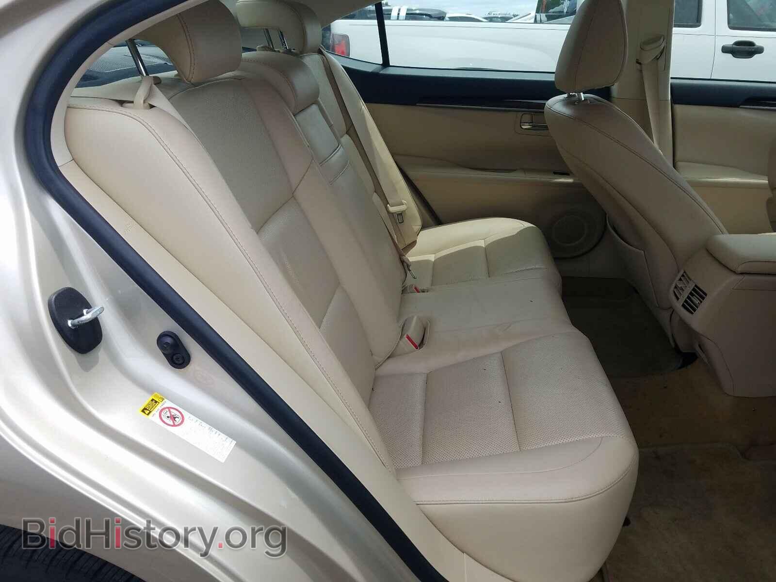 2013 LEXUS ES350 - VIN: JTHBK1GG2D2067560 - Фото 6