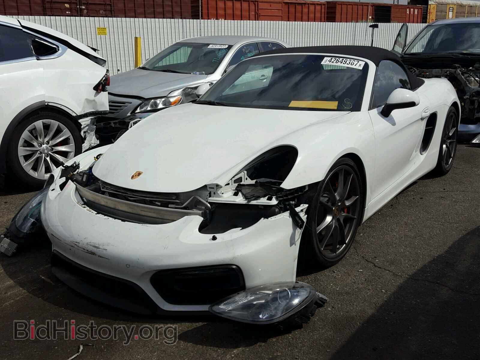 2015 PORSCHE BOXSTER - VIN: WP0CB2A82FS140409 - Фото 2