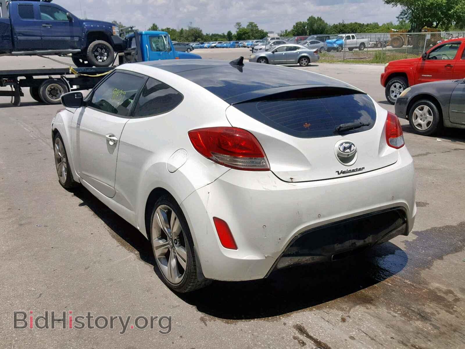 2012 HYUNDAI VELOSTER - VIN: KMHTC6AD6CU071124 - Фото 3
