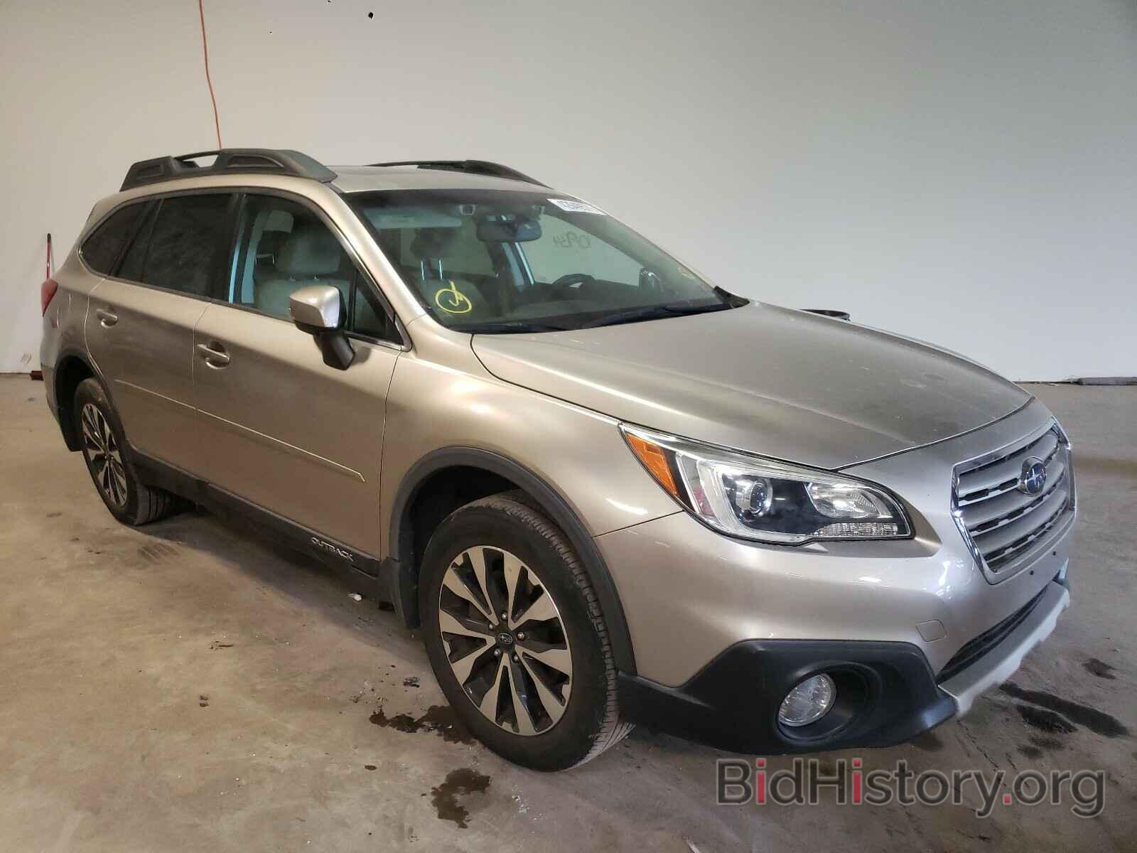 Фотография 4S4BSANC9G3310308 - SUBARU OUTBACK 2016