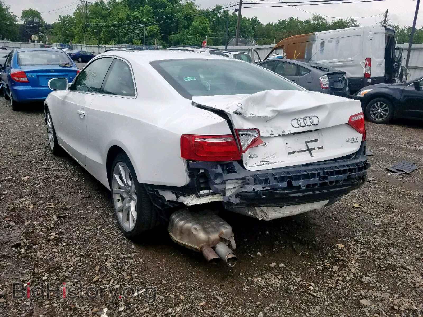 2012 AUDI A5 PREMIUM - VIN: WAUCFAFRXCA016712 - Photo 3