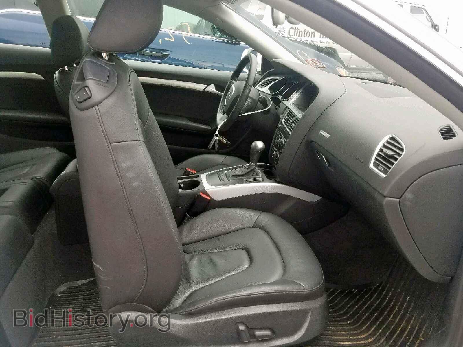 2012 AUDI A5 PREMIUM - VIN: WAUCFAFRXCA016712 - Photo 5
