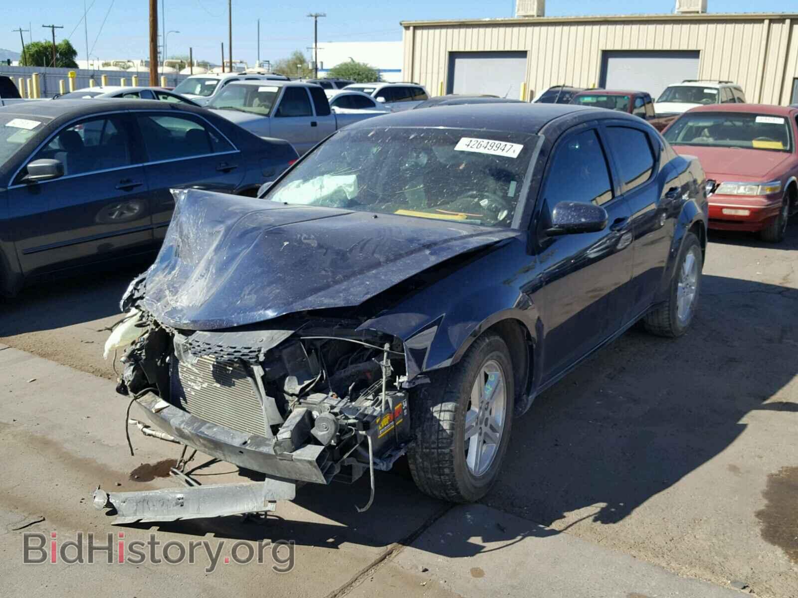 2013 DODGE AVENGER - VIN: 1C3CDZCB5DN544736 - Photo 2