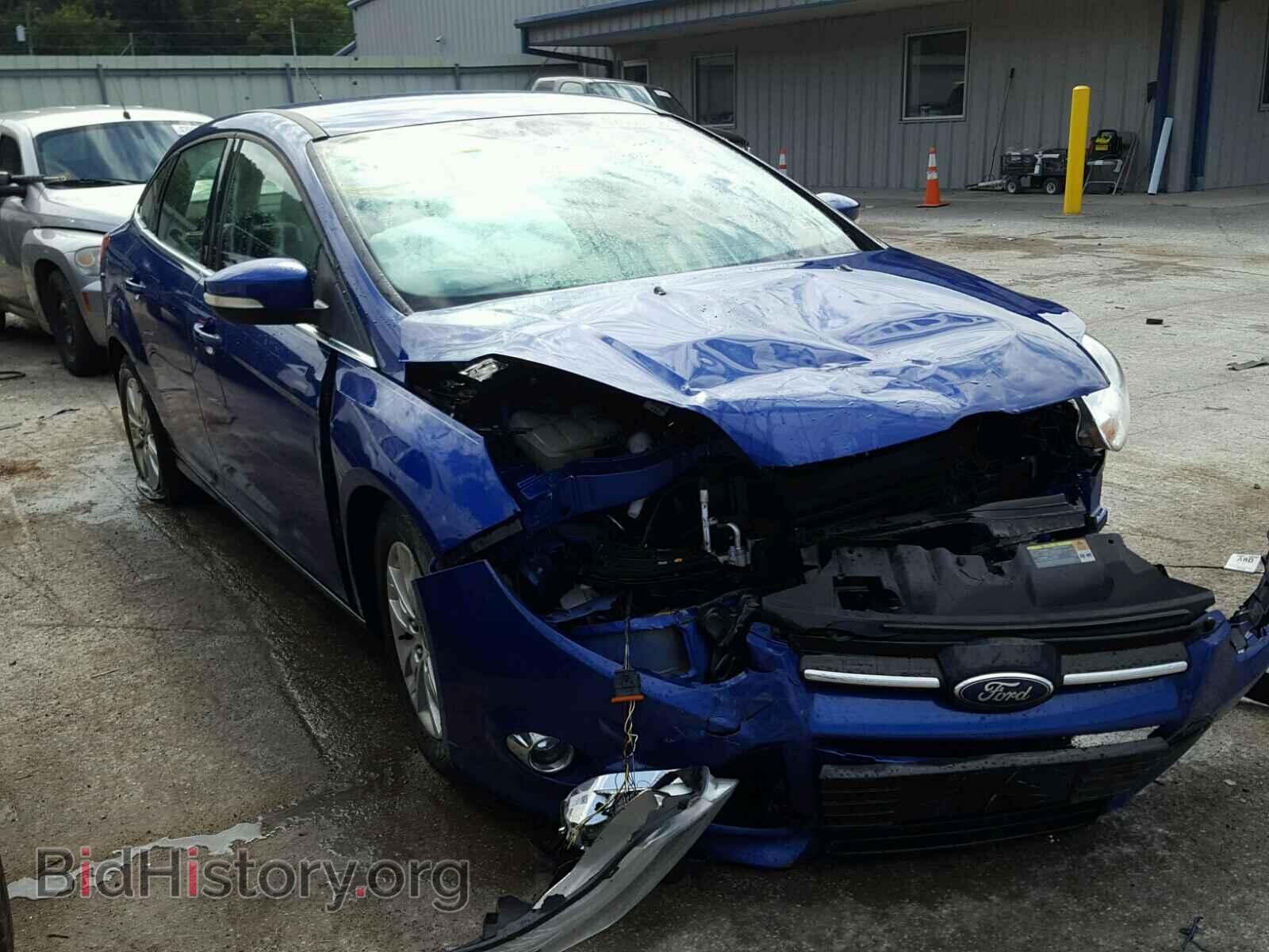 2012 Ford FOCUS Focus SEL (VIN 1FAHP3H22CL395653) — photo 1 of 10, Copart, damage: front end