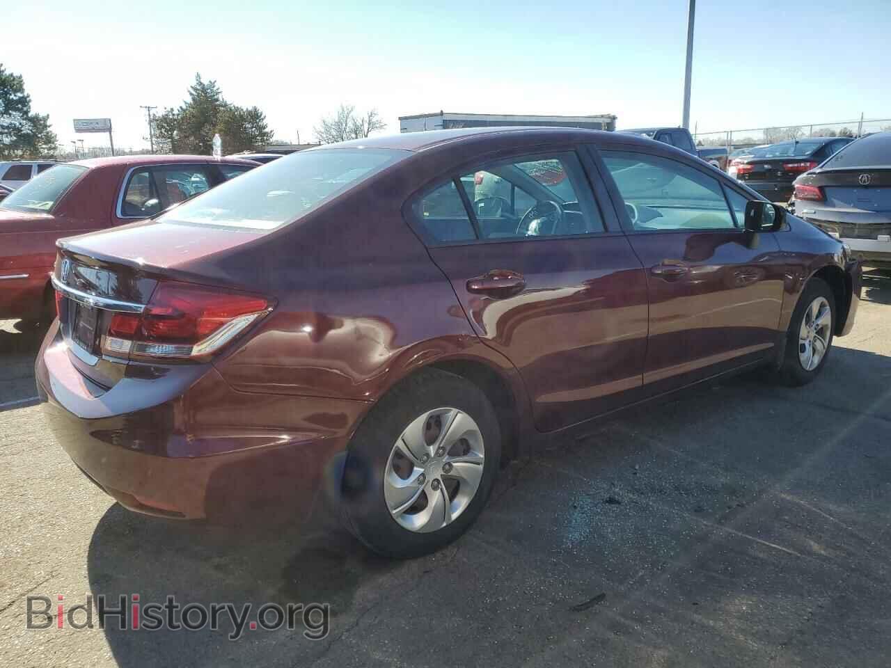 2014 HONDA CIVIC - VIN: 19XFB2F55EE025946 - Фото 3