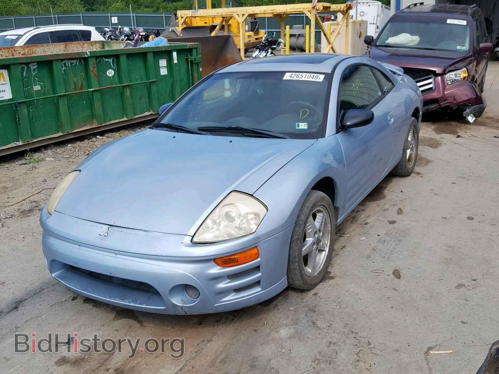 2003 MITSUBISHI ECLIPSE - VIN: 4A3AC44G73E064616 - Фото 2