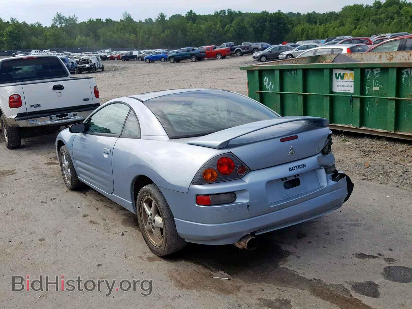 2003 MITSUBISHI ECLIPSE - VIN: 4A3AC44G73E064616 - Фото 3