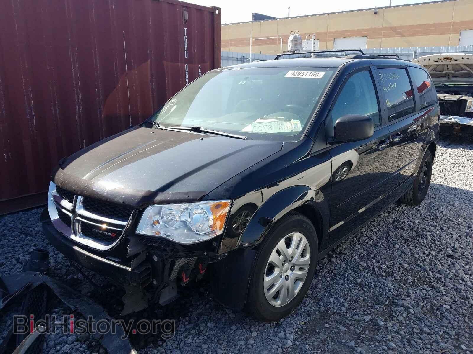 2017 DODGE CARAVAN - VIN: 2C4RDGBGXHR556283 - Фото 2