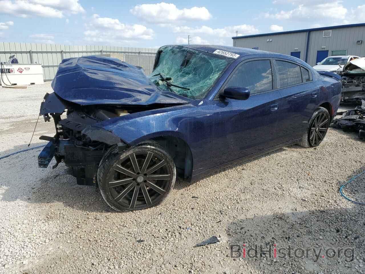 Photo 2C3CDXHG4FH734130 - DODGE CHARGER 2015