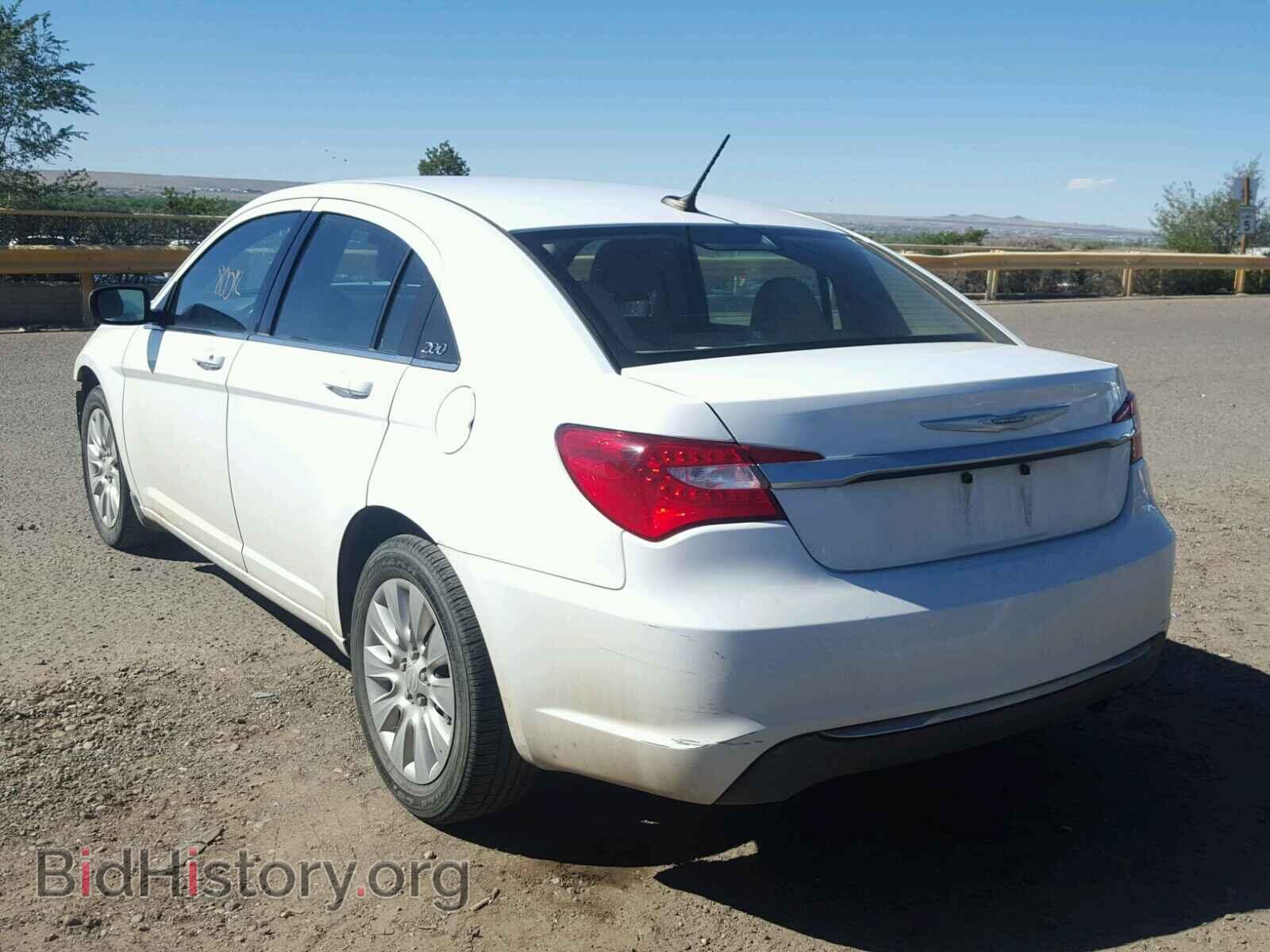 2014 CHRYSLER 200 - VIN: 1C3CCBABXEN207350 - Фото 3