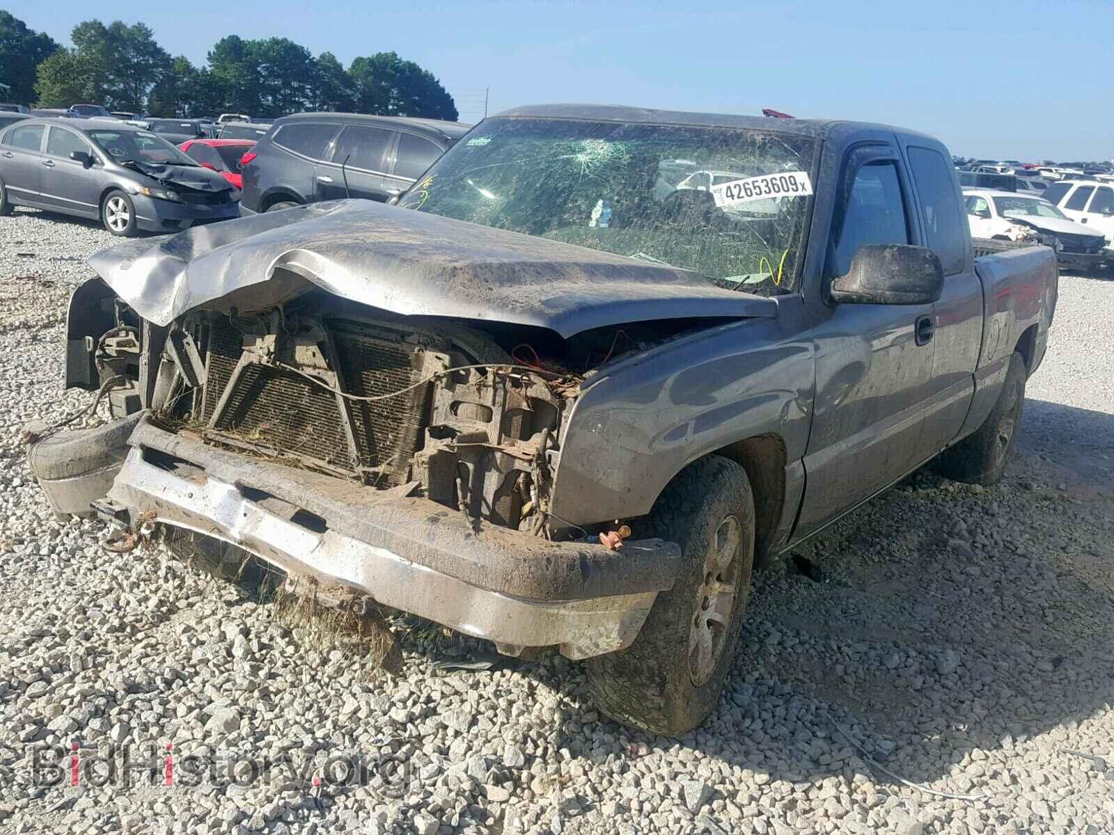 2006 CHEVROLET SILVERADO - VIN: 1GCEC19V86Z163601 - Фото 2