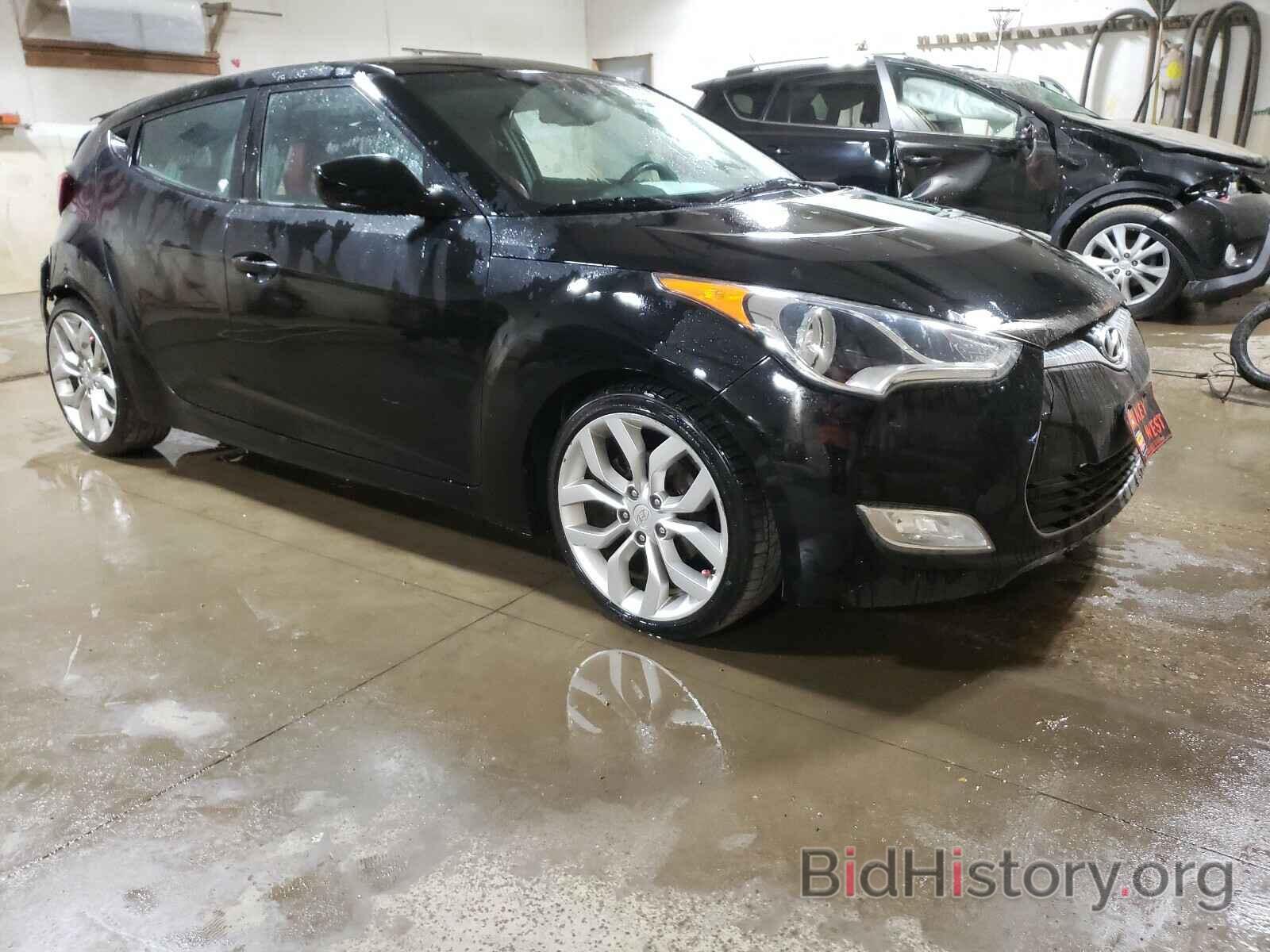 Photo KMHTC6AD7CU028198 - HYUNDAI VELOSTER 2012