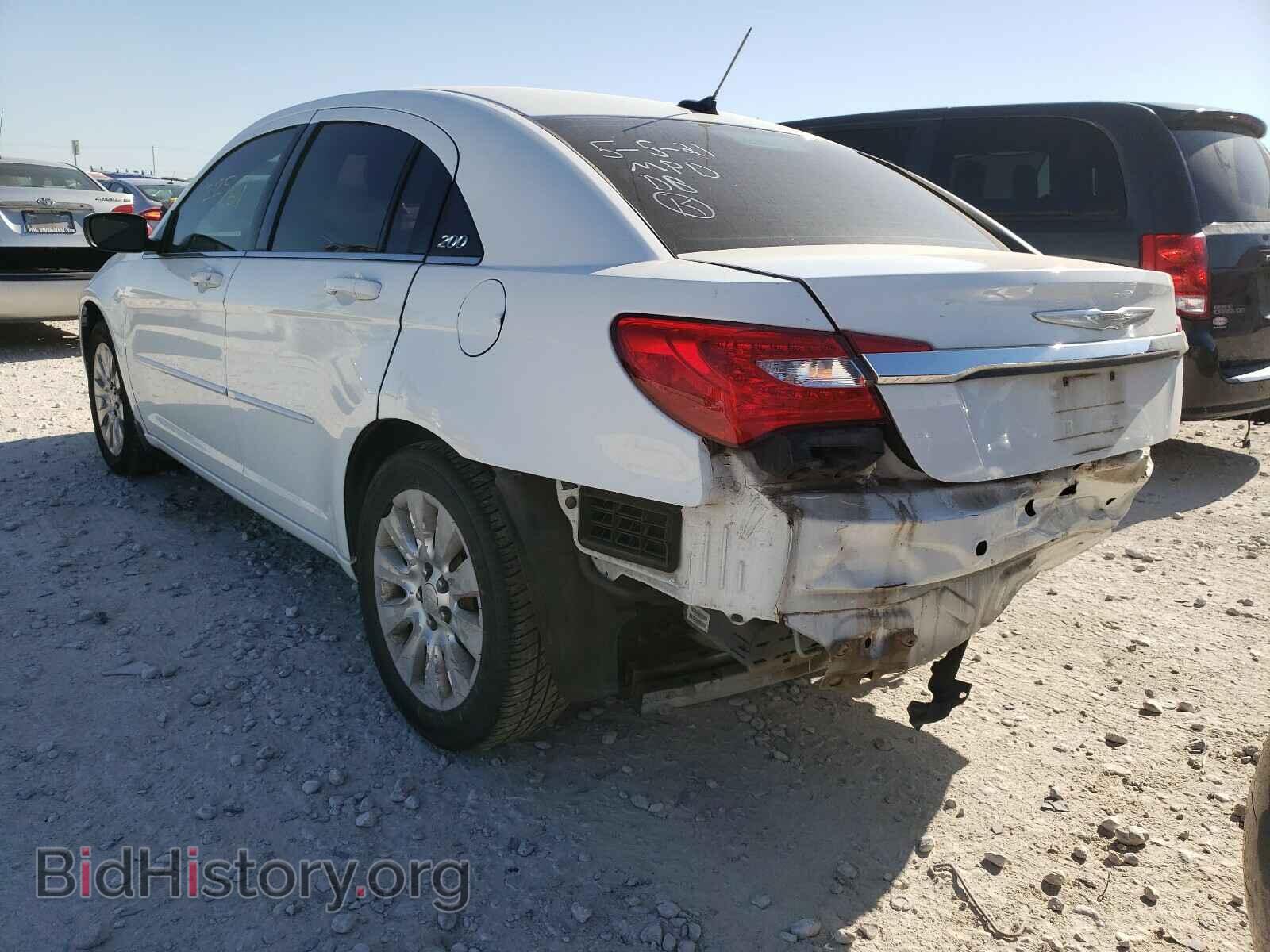 2012 CHRYSLER 200 - VIN: 1C3CCBAB1CN199667 - Фото 3