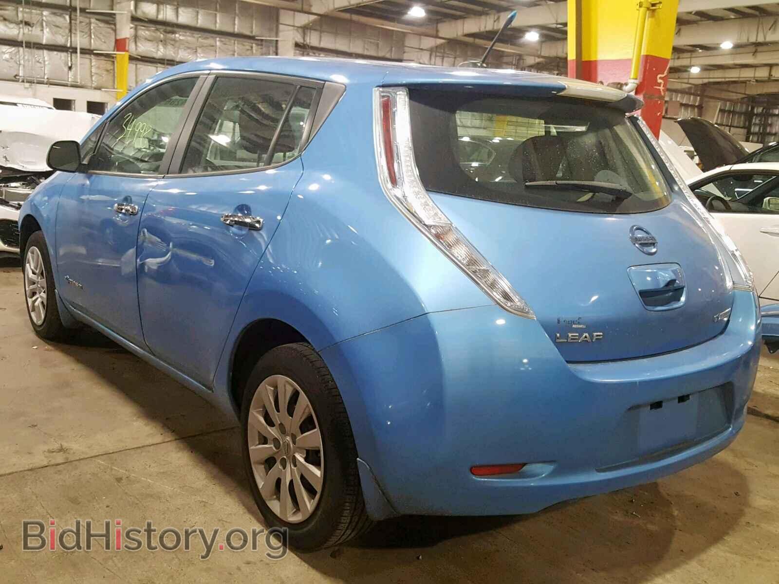2014 NISSAN LEAF - VIN: 1N4AZ0CP4EC338158 - Фото 3