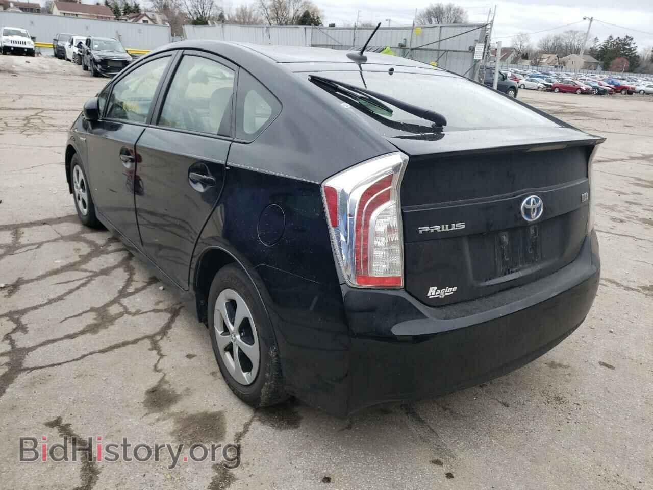 2014 TOYOTA PRIUS - VIN: JTDKN3DU8E1769579 - Фото 3