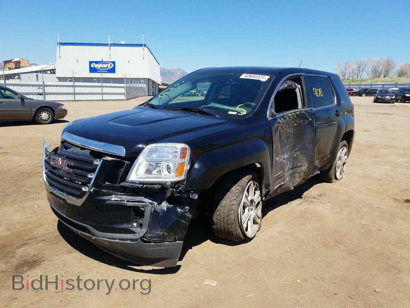 2017 GMC TERRAIN - VIN: 2GKALMEK2H6339699 - Фото 2
