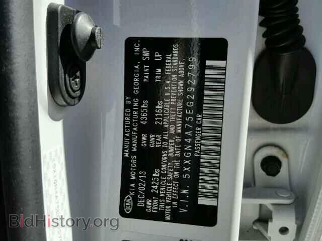 2014 KIA OPTIMA - VIN: 5XXGN4A75EG292799 - Photo 10