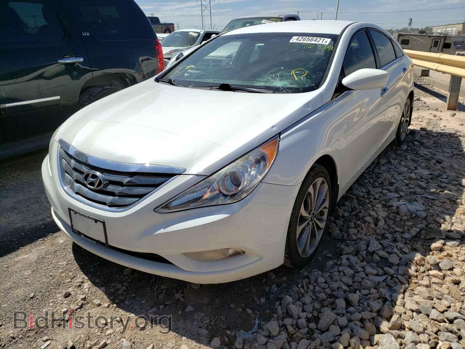 2013 HYUNDAI SONATA - VIN: 5NPEC4AB7DH765252 - Фото 2