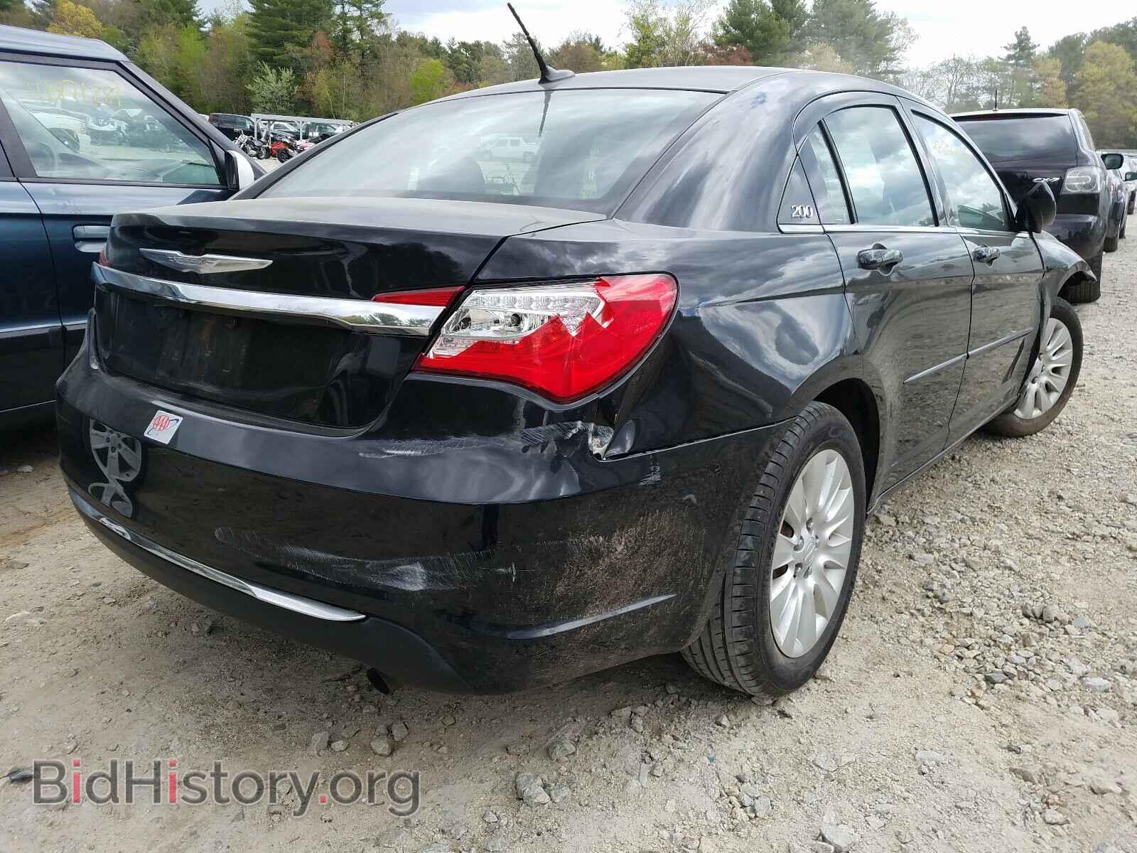 2012 CHRYSLER 200 - VIN: 1C3CCBABXCN214344 - Фото 4