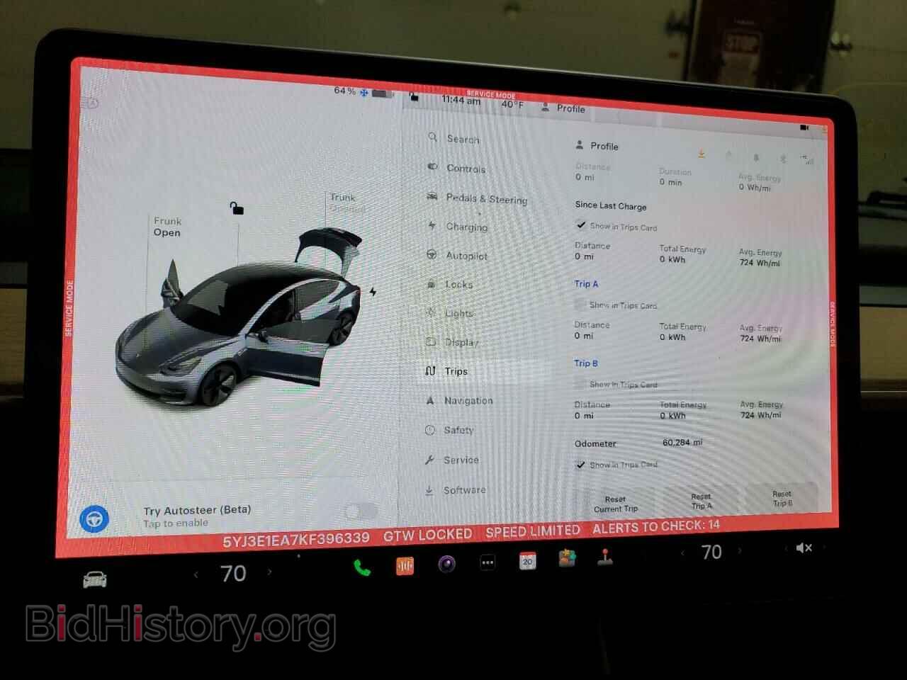2019 TESLA MODEL 3 - VIN: 5YJ3E1EA7KF396339 - Photo 9