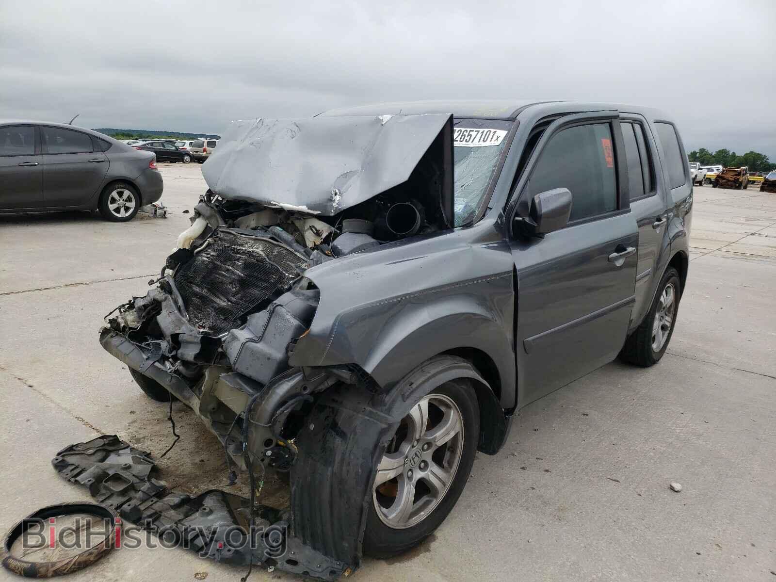 2013 HONDA PILOT - VIN: 5FNYF3H47DB031182 - Фото 2