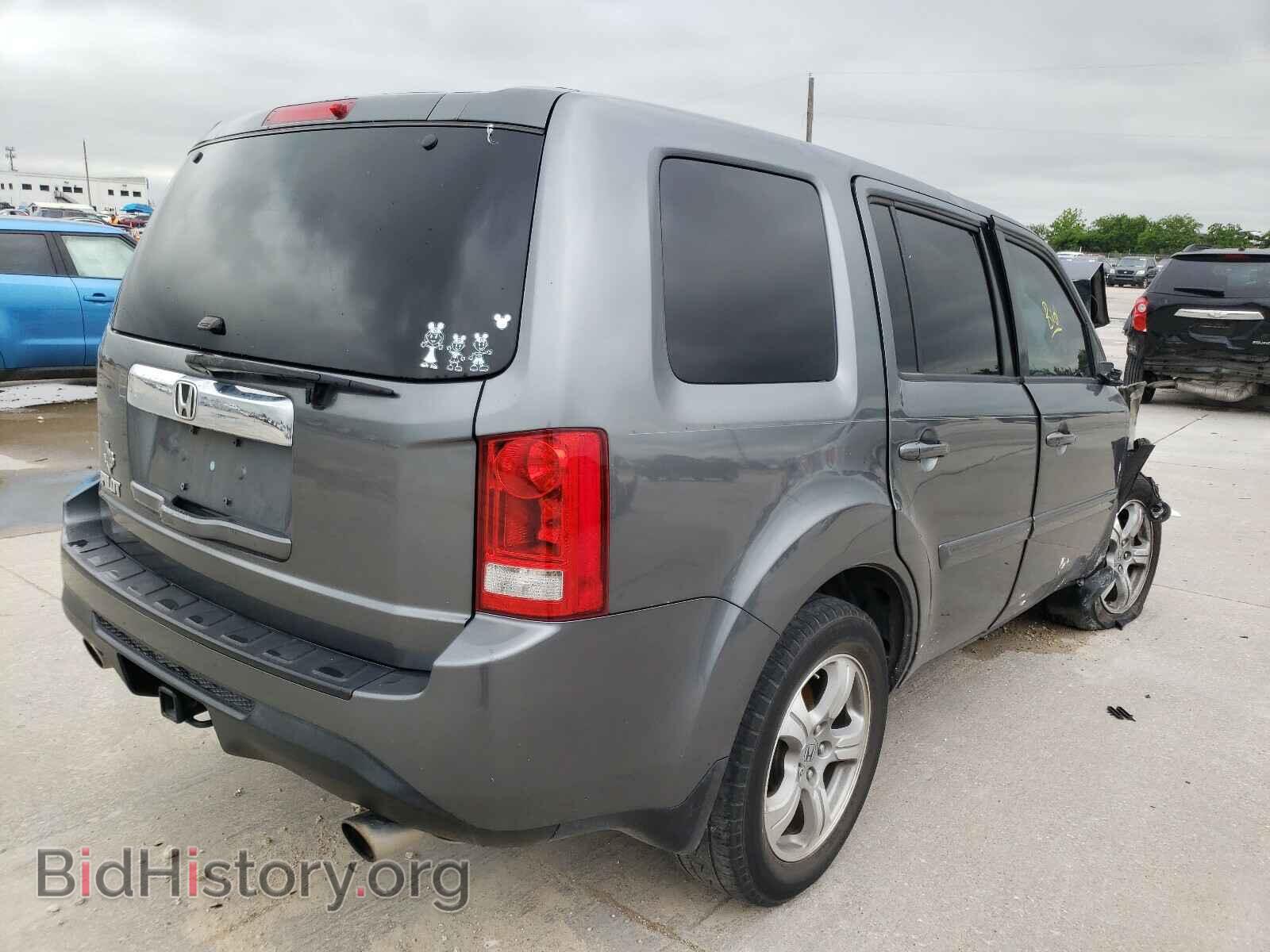 2013 HONDA PILOT - VIN: 5FNYF3H47DB031182 - Фото 4