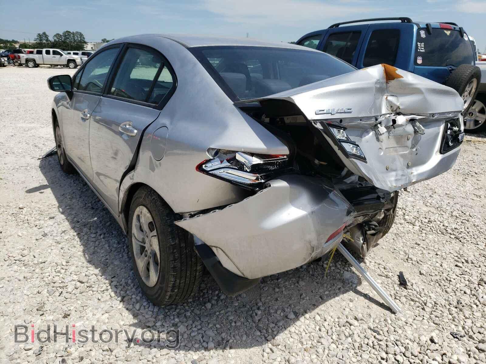 2014 HONDA CIVIC - VIN: 2HGFB2F56EH510375 - Фото 3