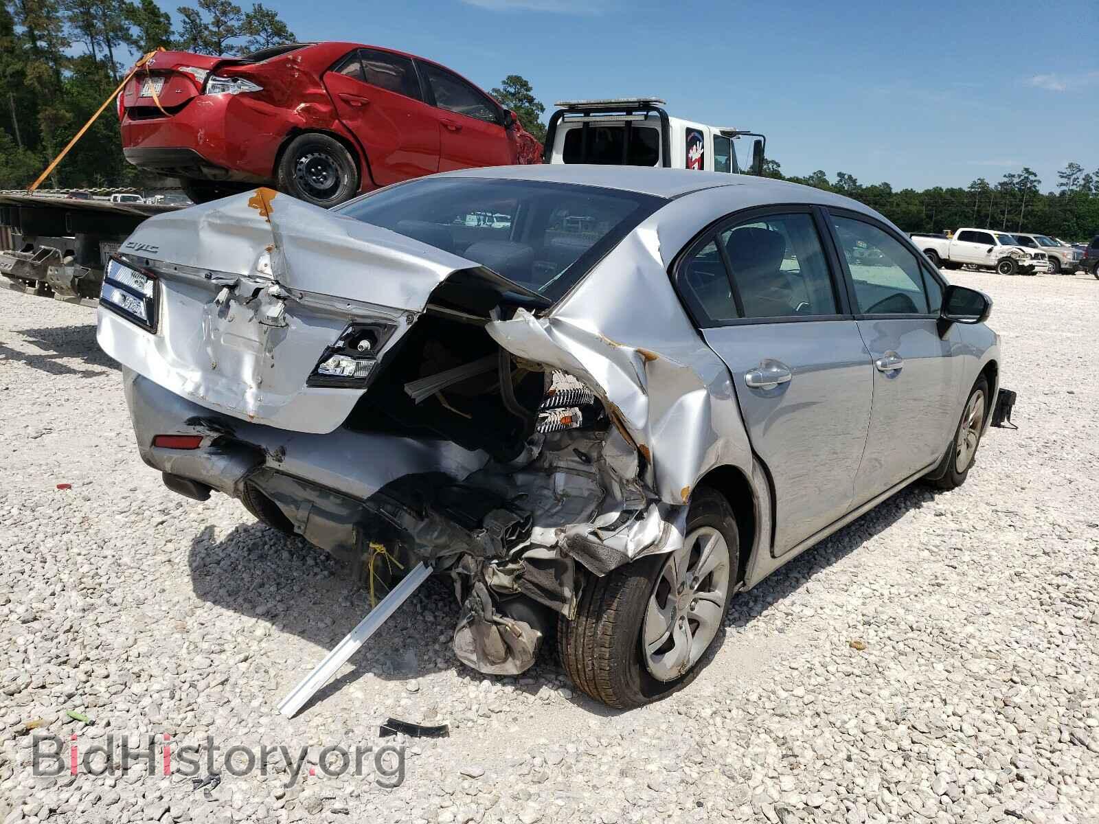 2014 HONDA CIVIC - VIN: 2HGFB2F56EH510375 - Фото 4