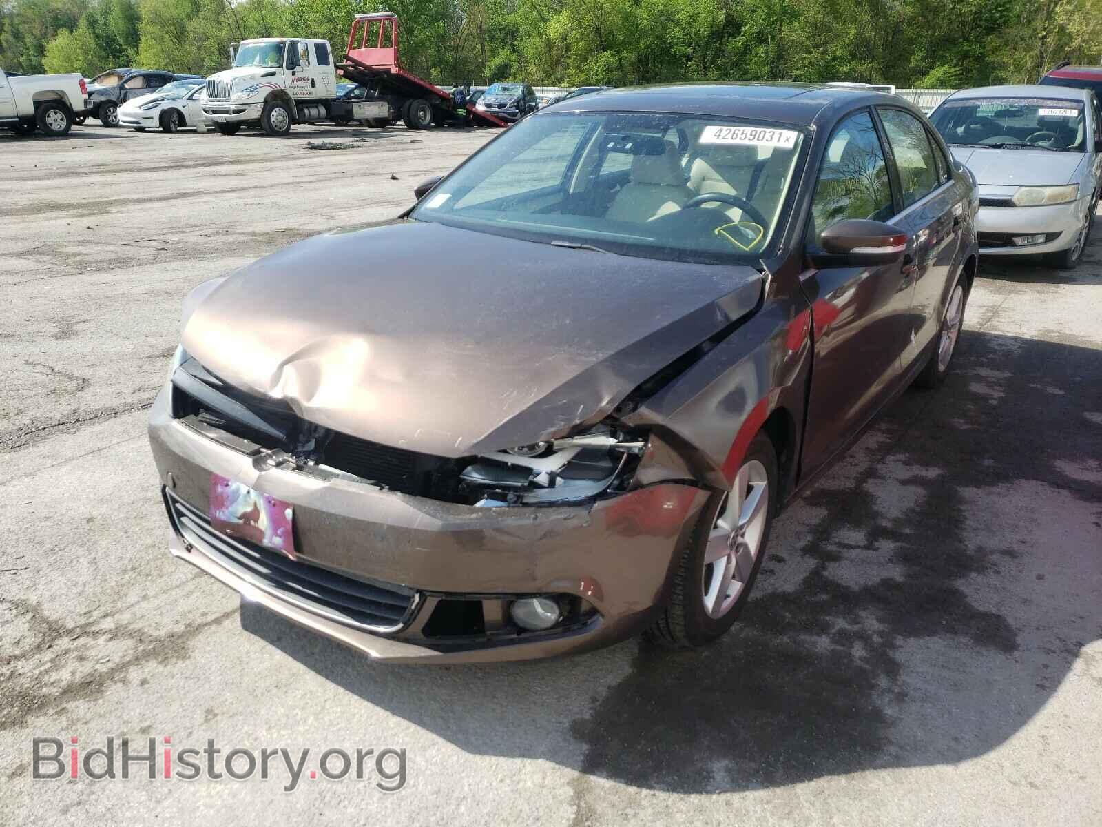 2012 VOLKSWAGEN JETTA - VIN: 3VWLL7AJ8CM404909 - Фото 2