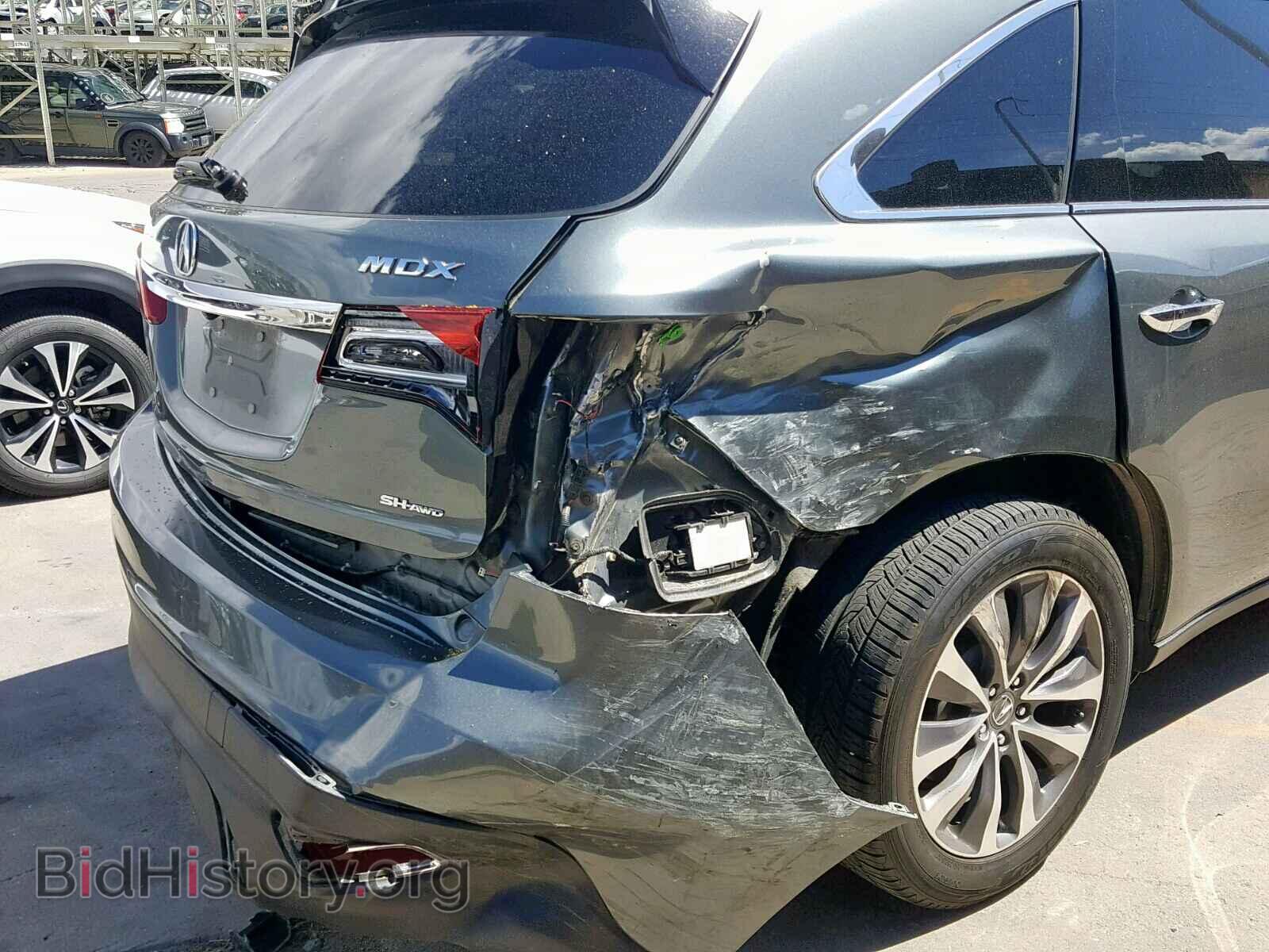 2014 ACURA MDX - VIN: 5FRYD4H61EB032132 - Фото 9