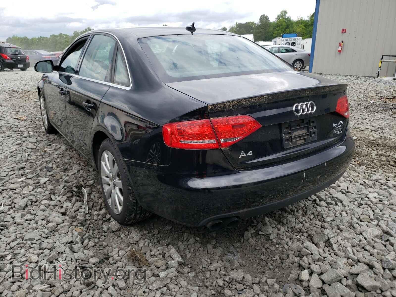 2012 AUDI A4 - VIN: WAUBFAFLXCN001126 - Фото 3