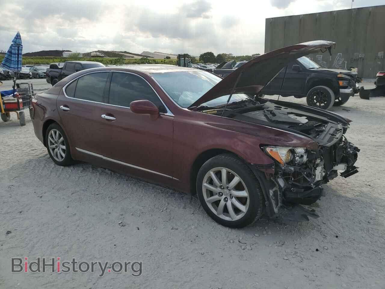 2007 LEXUS LS460 - VIN: JTHBL46F875035027 - Фото 4