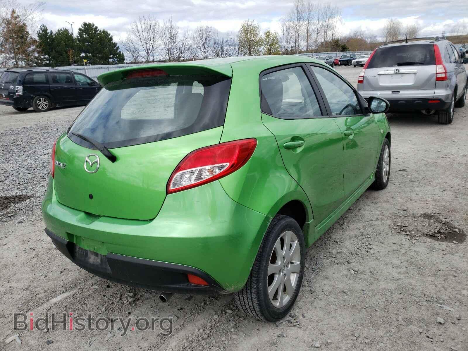 2011 MAZDA 2 - VIN: JM1DE1HY4B0108241 - Фото 4