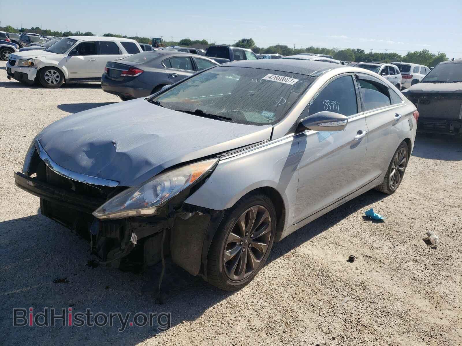 2012 HYUNDAI SONATA - VIN: 5NPEC4AB1CH372586 - Фото 2