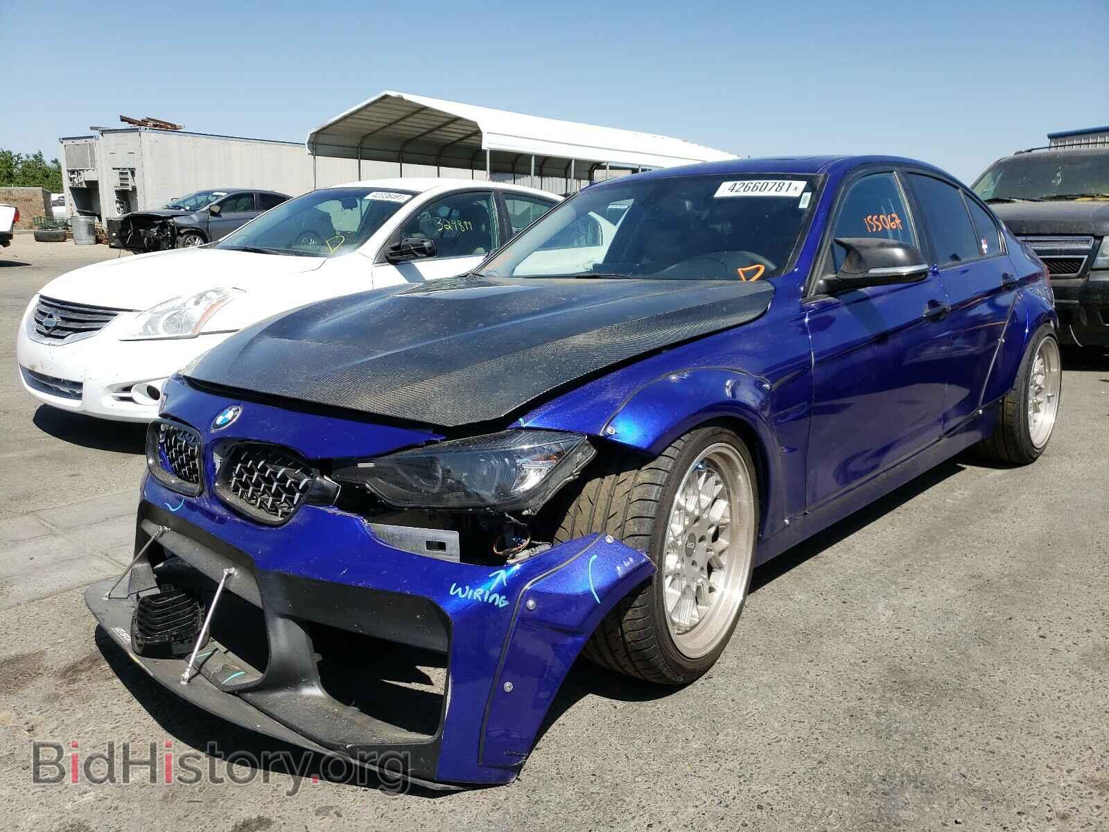 2014 BMW 3 SERIES - VIN: WBA3D3C59EK157397 - Фото 2